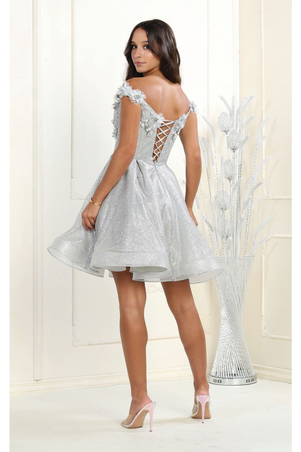 Vestido Corto de Cóctel May Queen MQ1854