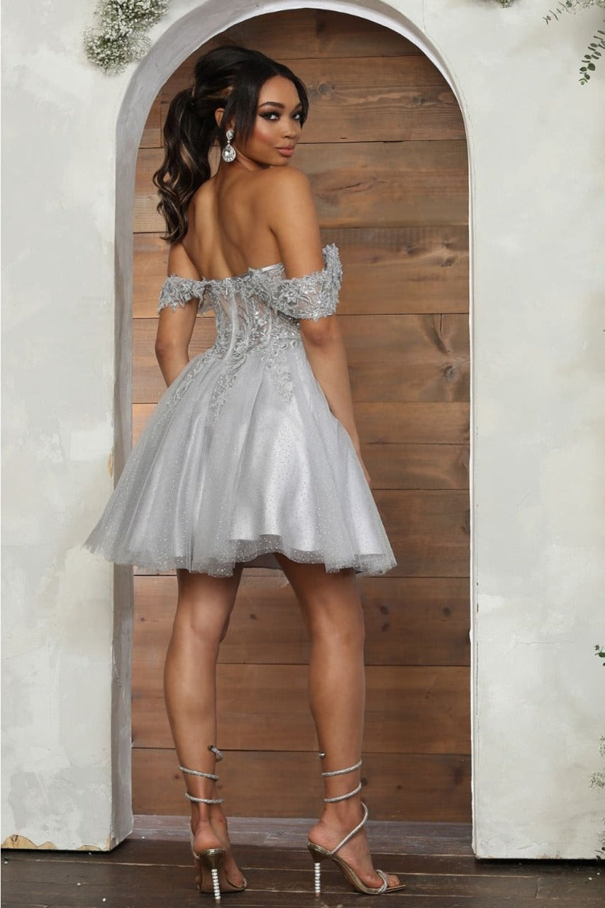 Vestido Corto de Cóctel May Queen MQ2080
