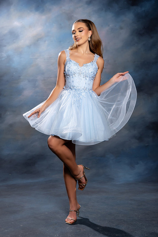 Vestido Corto de Cóctel May Queen MQ2225
