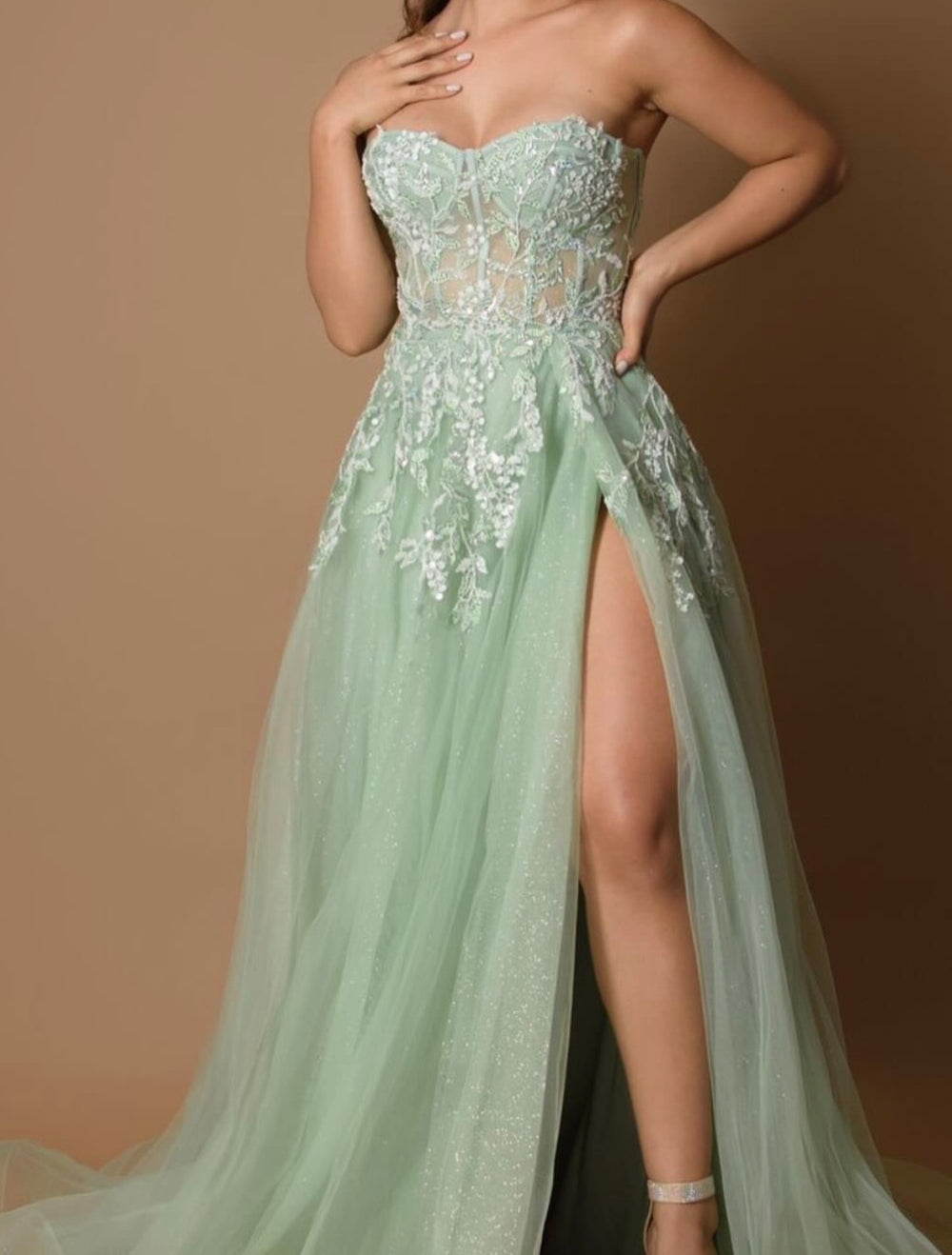 Vestido de Prom Royal Queen RQ8135 - SAGE