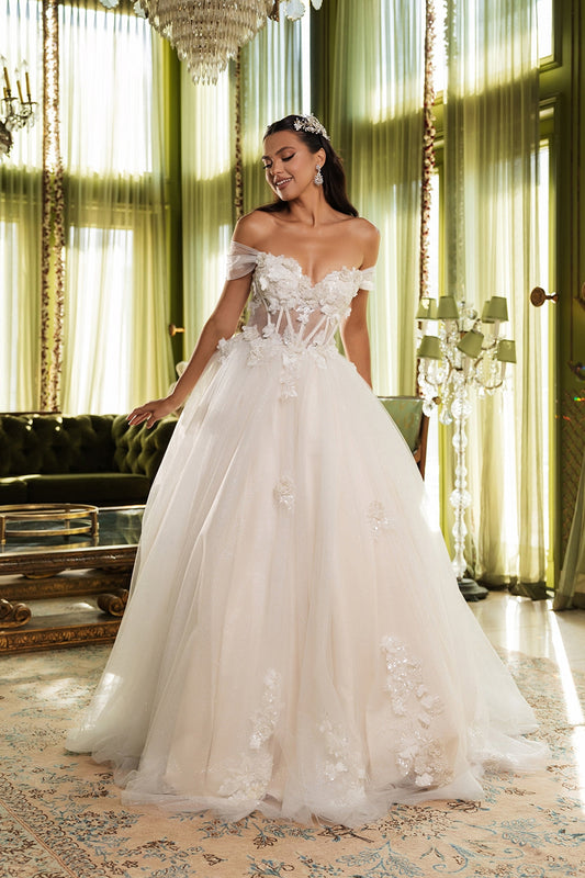 Vestido de XV Años Layla K LK244 - IVORY/NUDE