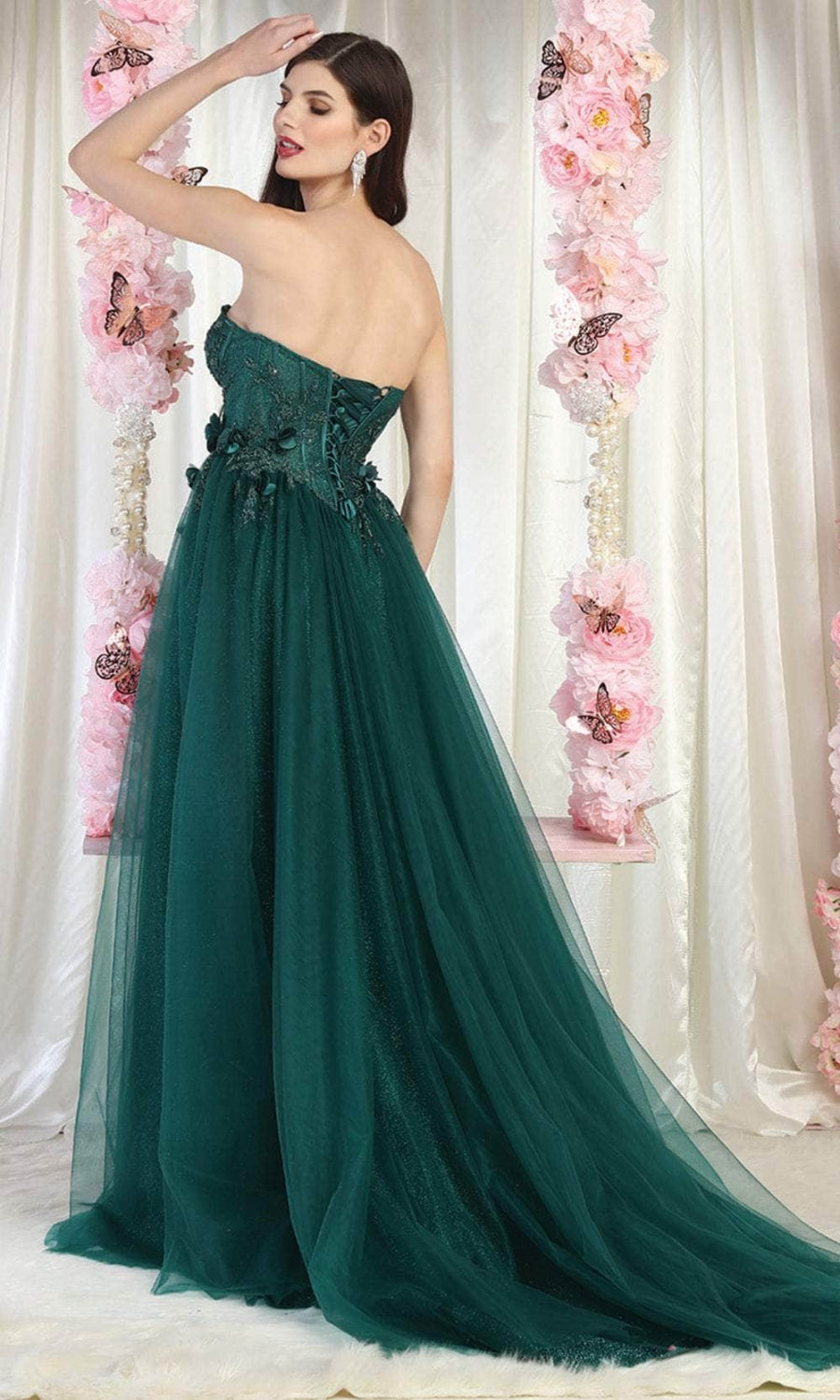 Vestido de Prom May Queen MQ1961