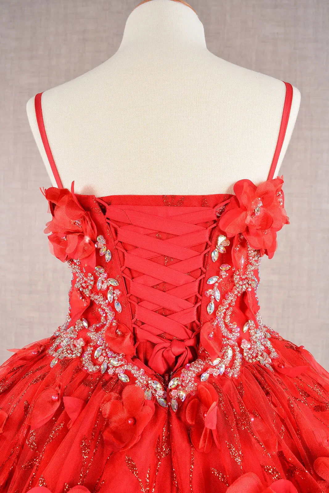 Vestido de Niña Elizabeth K GK105 - RED