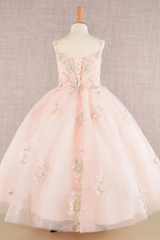 Vestido de Niña Elizabeth K GK109 - BLUSH