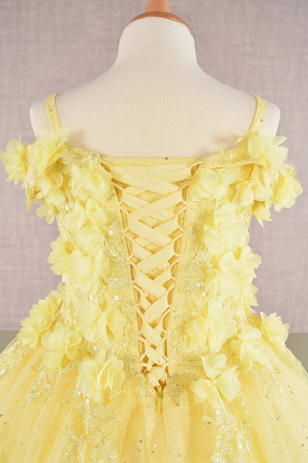 Vestido de Niña Elizabeth K GK110 - YELLOW