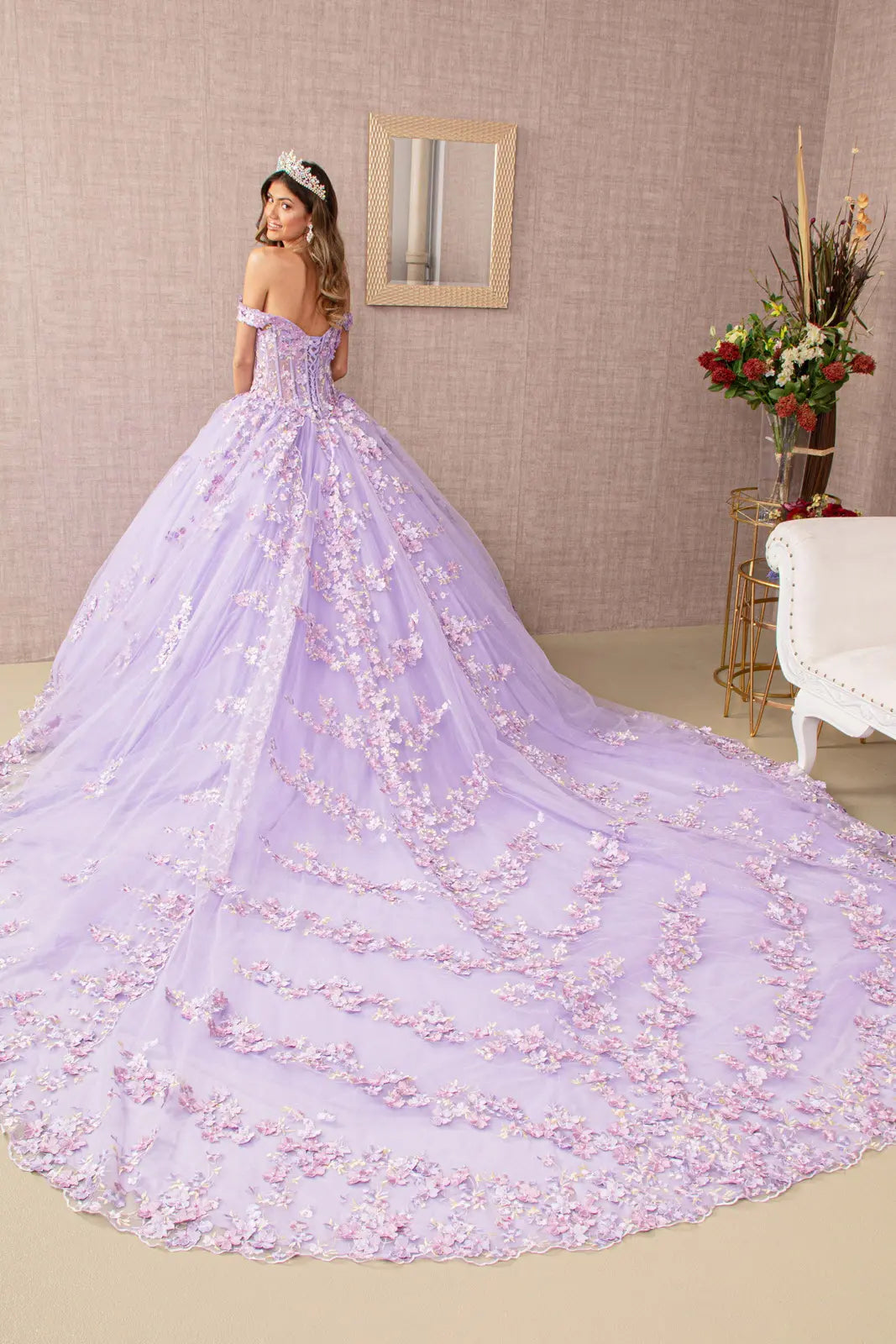 Vestido de XV Años Elizabeth K GL3182 - LILAC