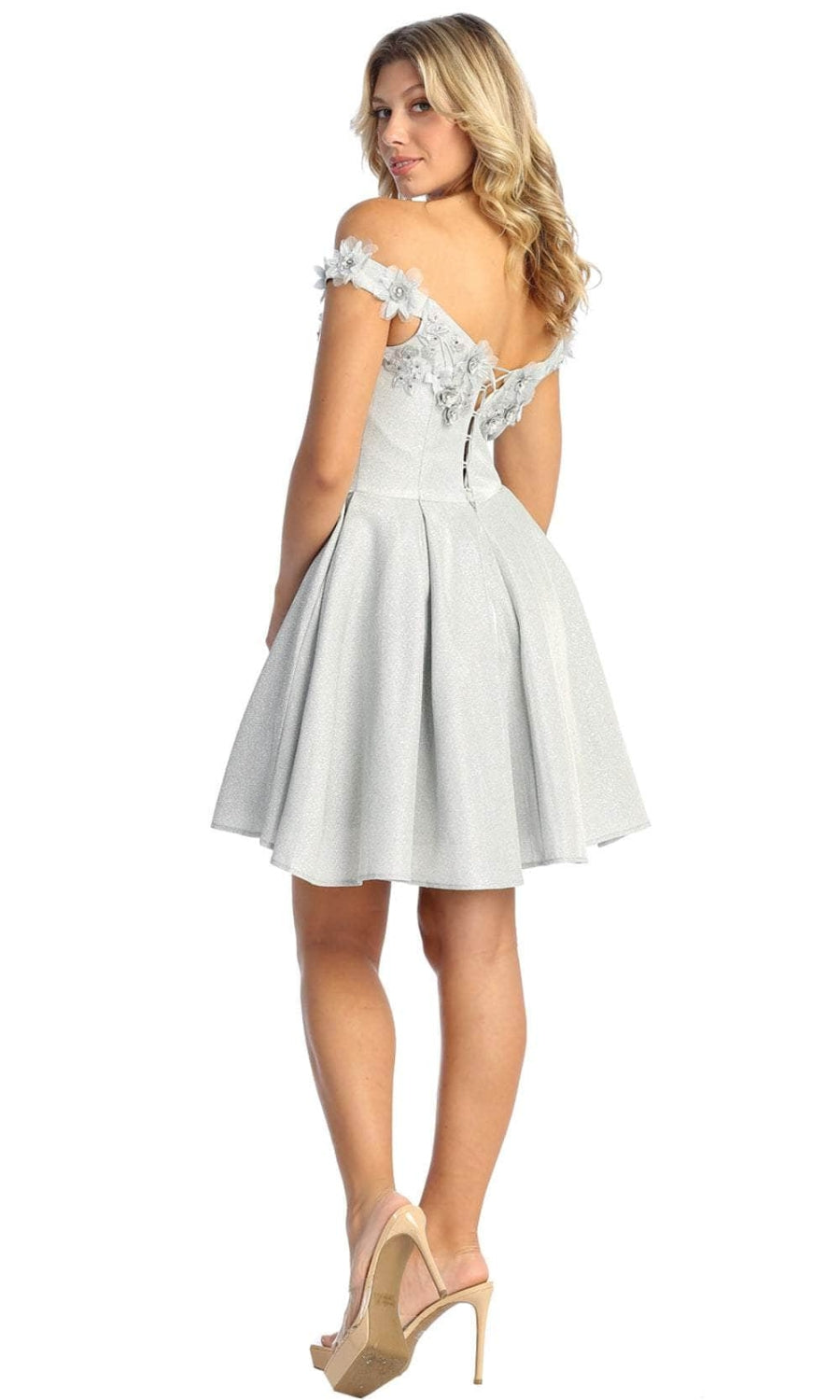 Vestido Corto de Cóctel May Queen MQ1906