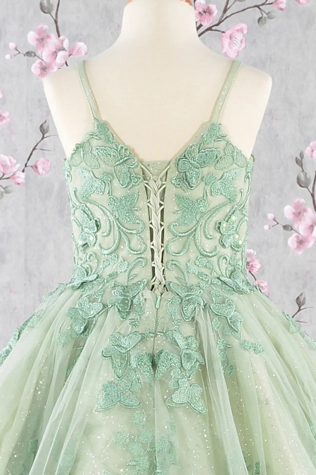 Vestido de Niña Elizabeth K GK114 - SAGE