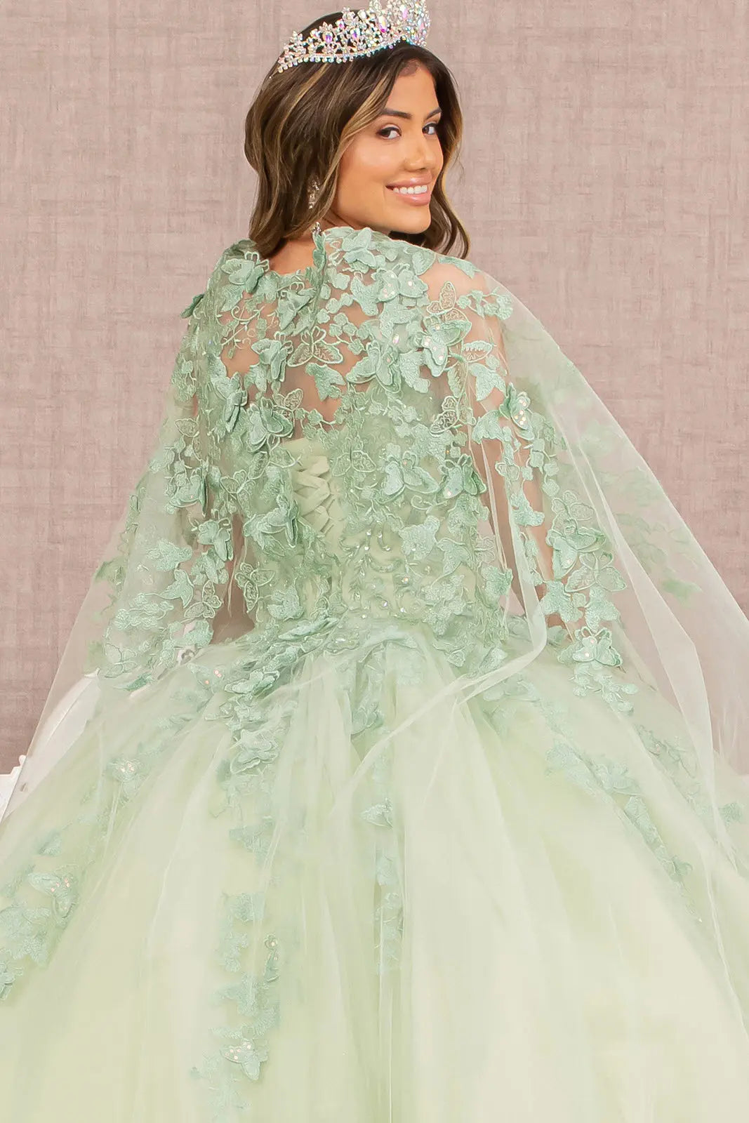 Vestido de XV Años Elizabeth K GL3104 - SAGE