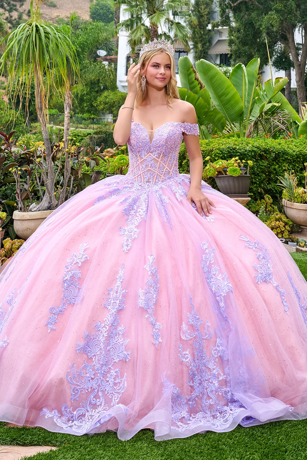 Vestido de XV Años Elizabeth K GL3753 - LILAC