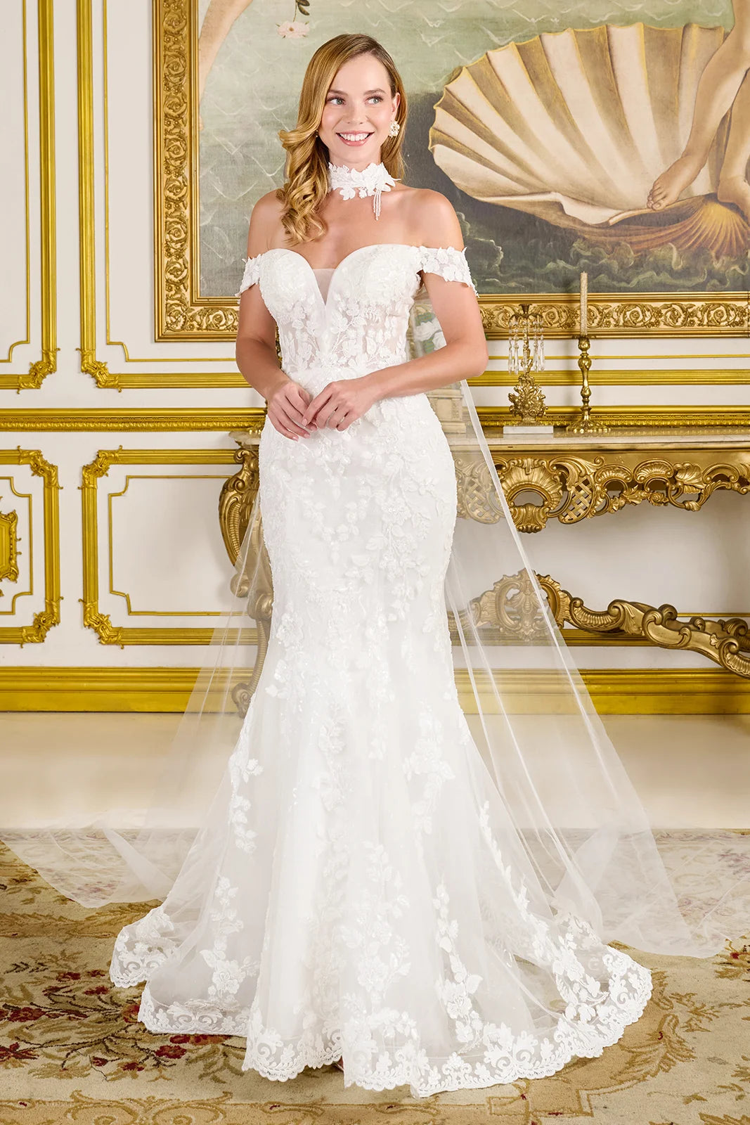 Vestido de Novia GLS by Gloria GL3825 - OFF WHITE
