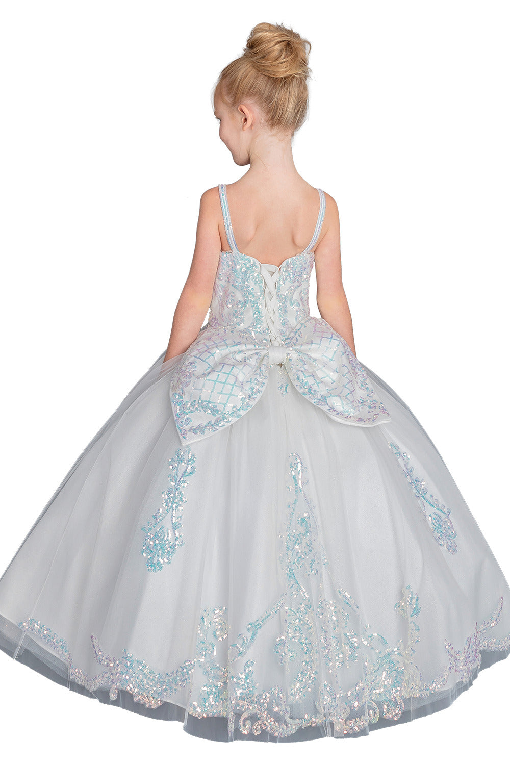 Vestido de Niña K800OFFWHITE - 2