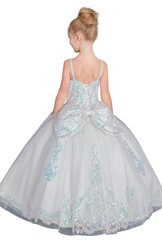Vestido de Niña K800OFFWHITE - 2