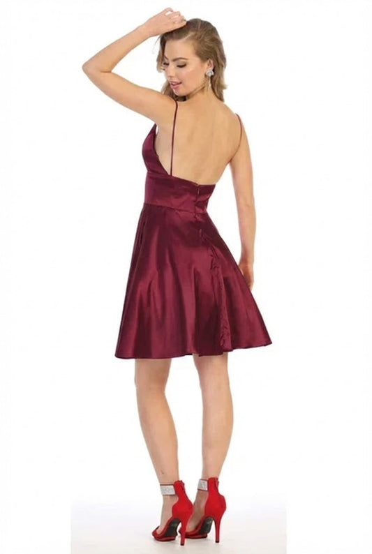 Vestido Corto de Cóctel May Queen MQ1770