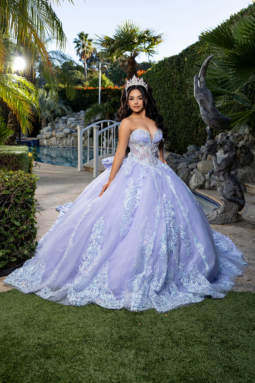 Vestido de XV Años Layla K LK290 - LILAC