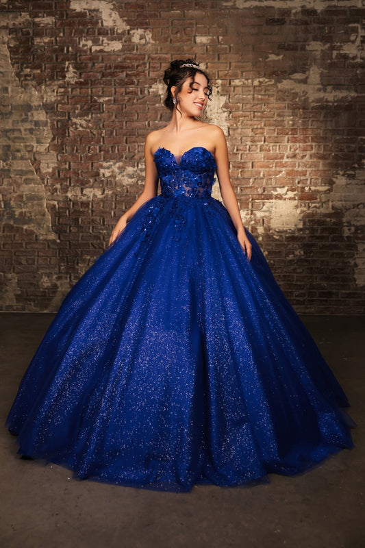 Vestido de XV Años Layla K LK243 - ROYAL BLUE