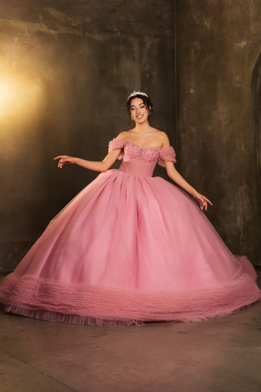 Vestido de XV Años Layla K LK266 - DUSTY ROSE