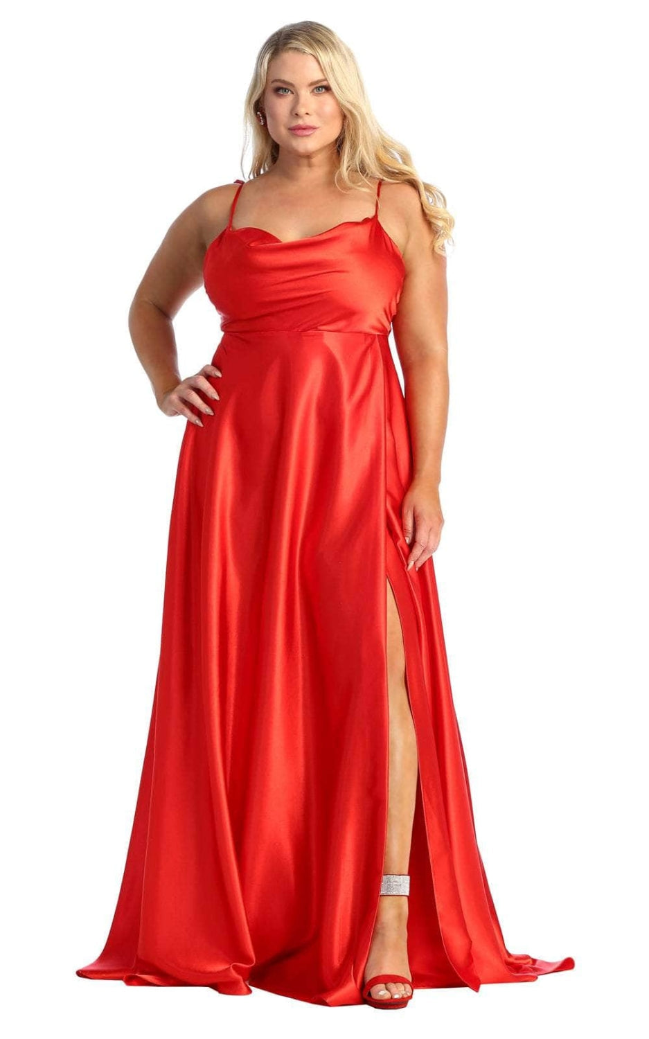 Vestido de Prom May Queen MQ1901 - RED