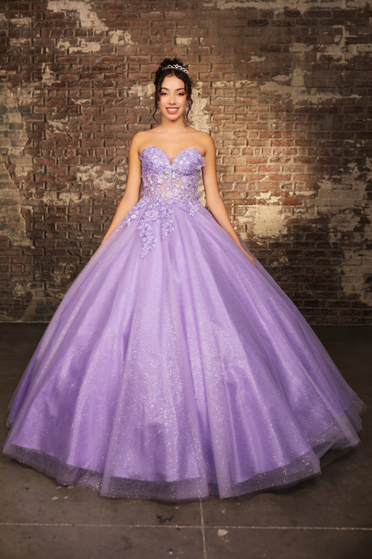 Vestido de XV Años Layla K LK243 - LILAC