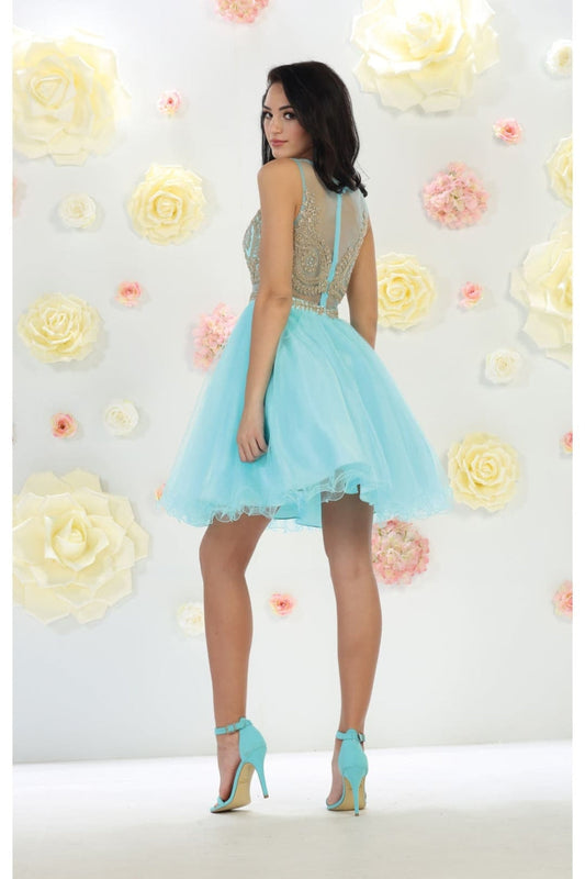 Vestido Corto de Cóctel May Queen MQ1462