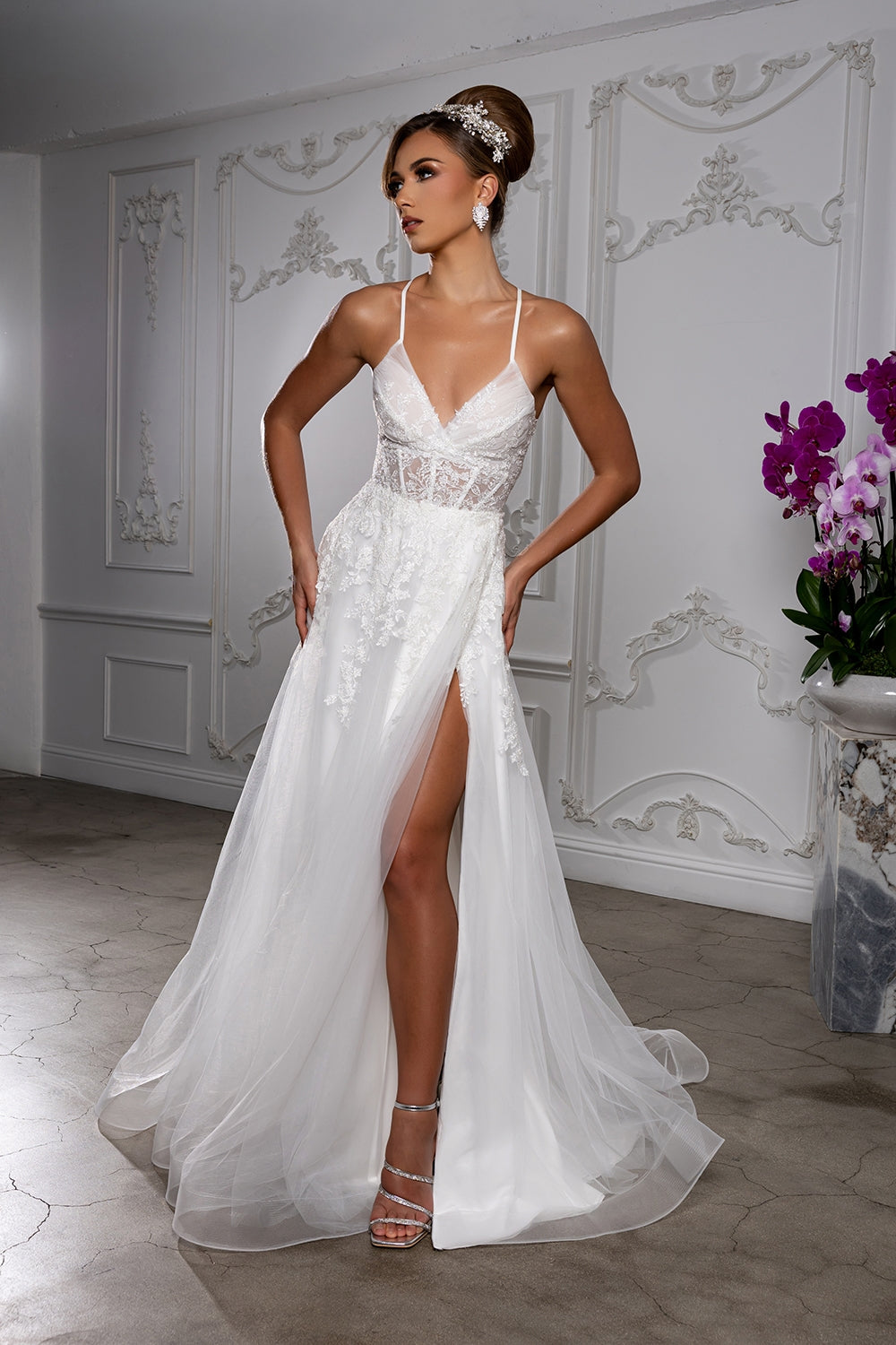 Vestido de Prom May Queen MQ2220 - IVORY