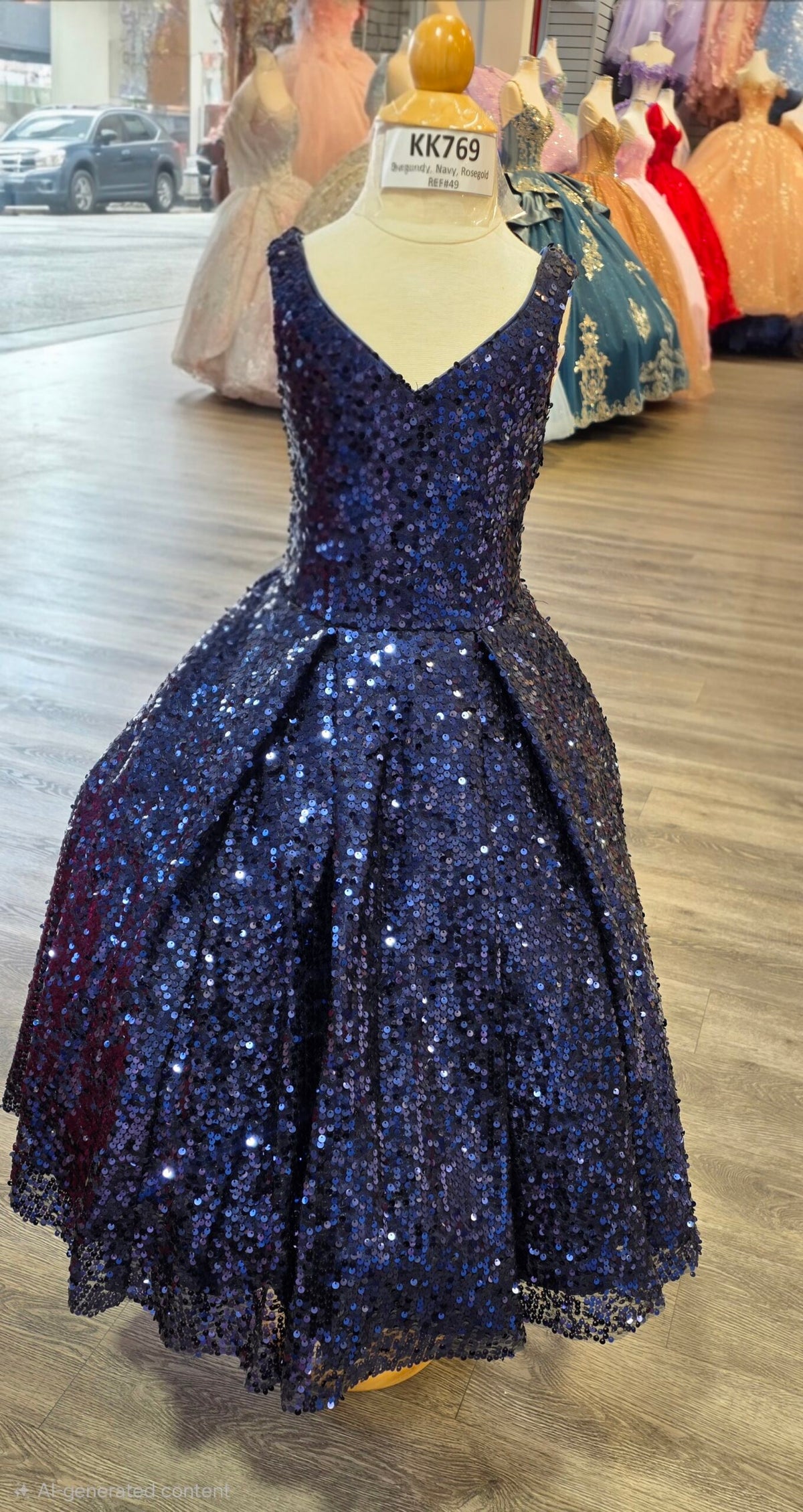 Vestido de Niña KK769 - 3