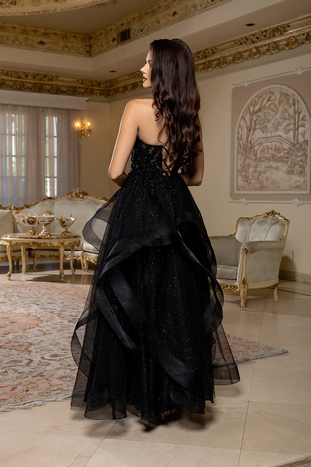 Vestido de Noche May Queen MQ2203