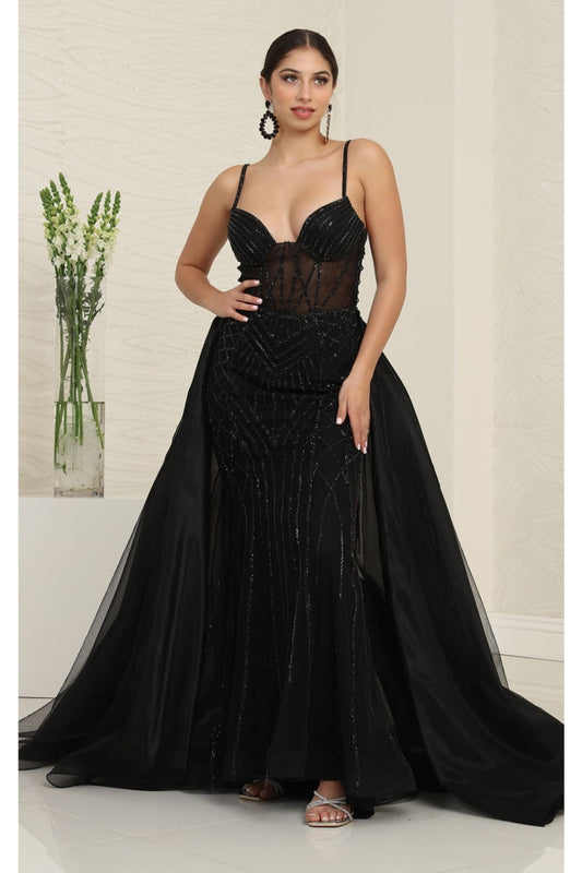 Vestido de Prom Royal Queen RQ8126 - BLACK
