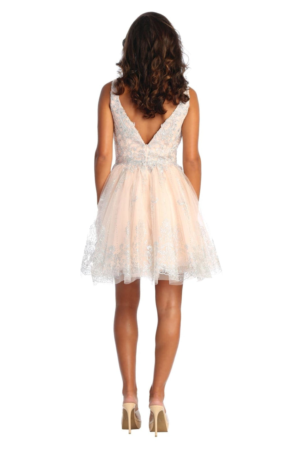 Vestido Corto de Cóctel May Queen MQ1817