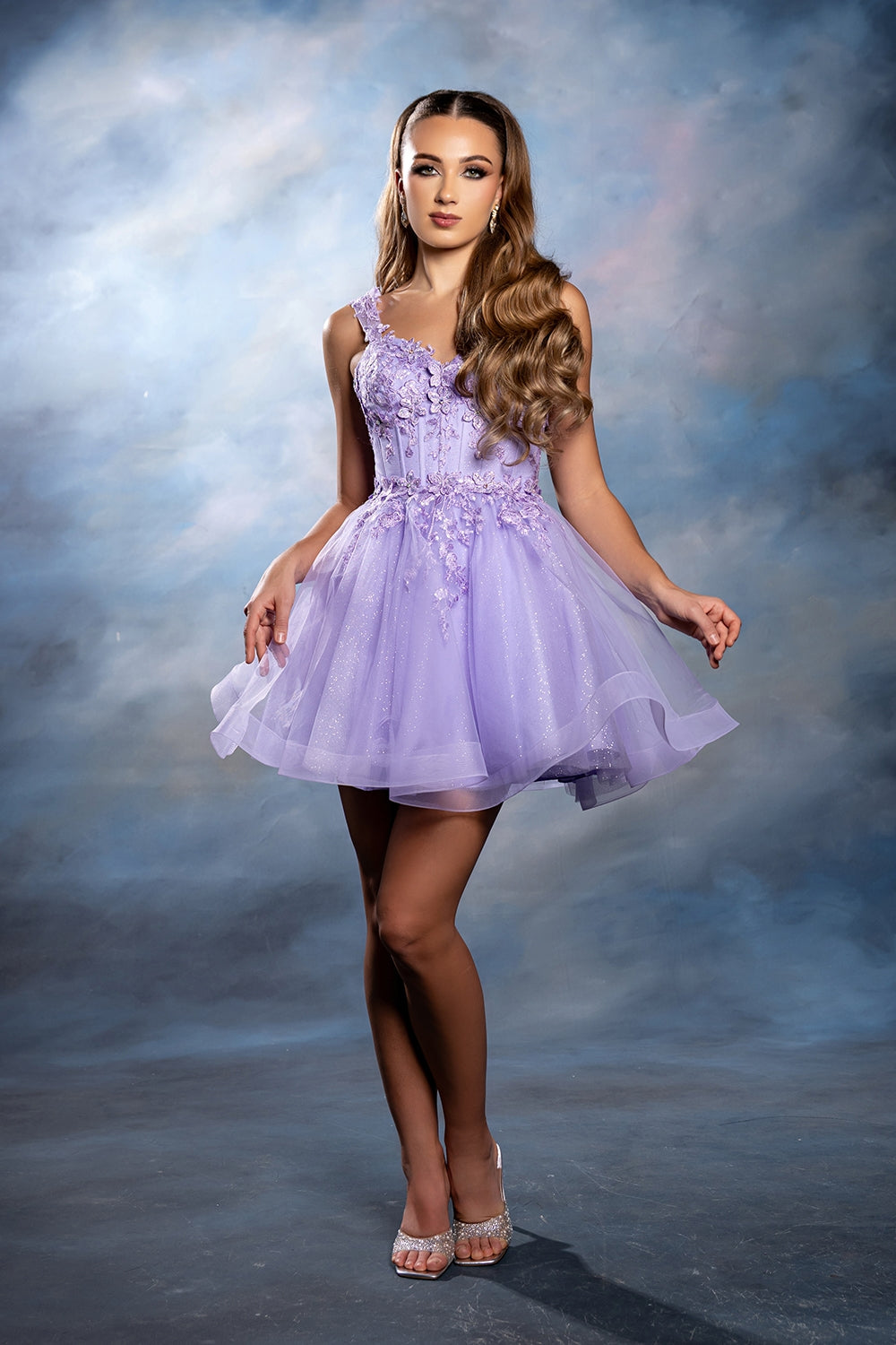Vestido Corto de Cóctel May Queen MQ2225