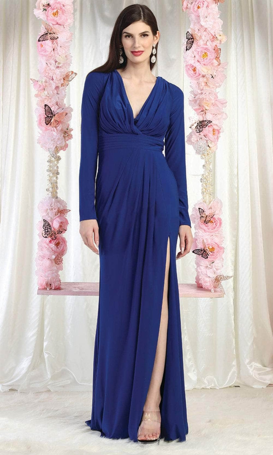 Vestido para Mamá de la Novia May Queen MQ1999 - ROYAL BLUE