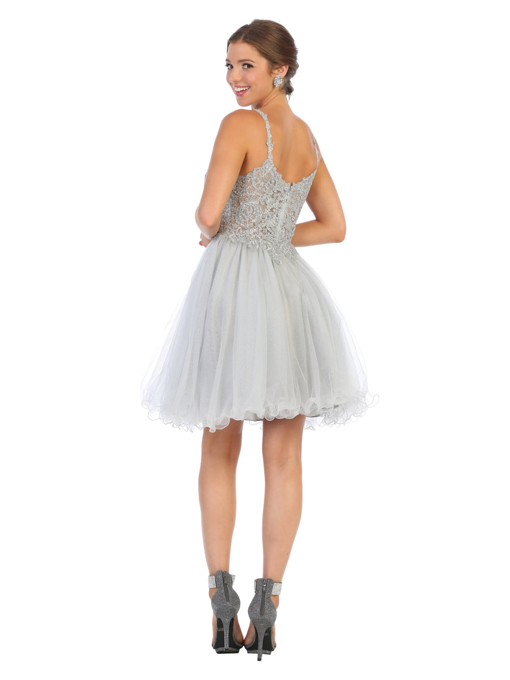 Vestido Corto de Cóctel May Queen MQ1693