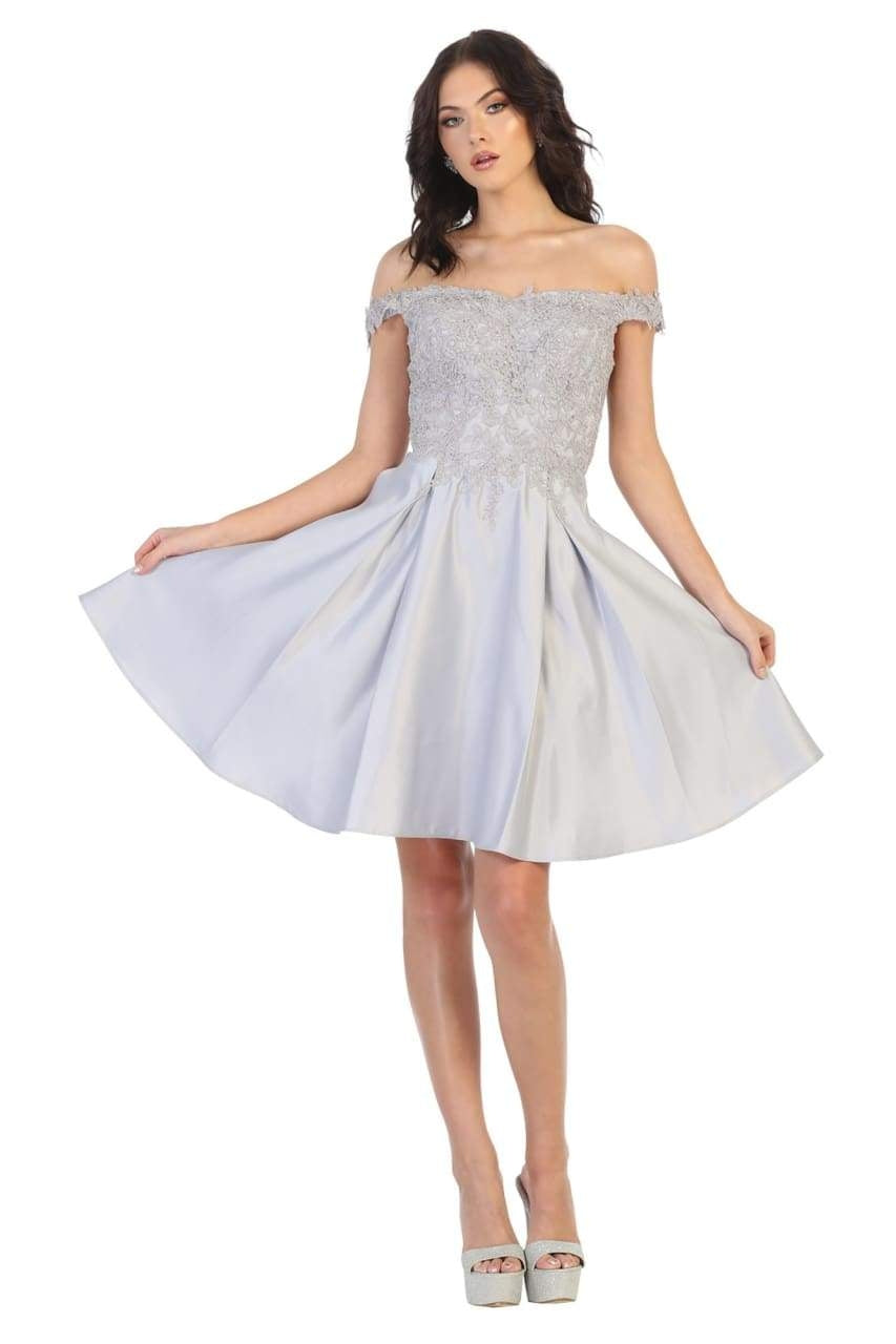 Vestido Corto de Cóctel May Queen MQ1766