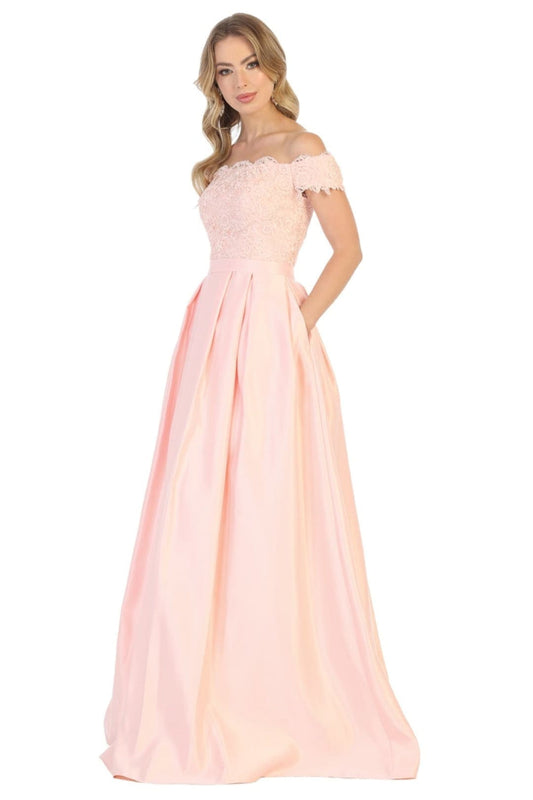 Vestido Formal May Queen MQ1762 - BLUSH