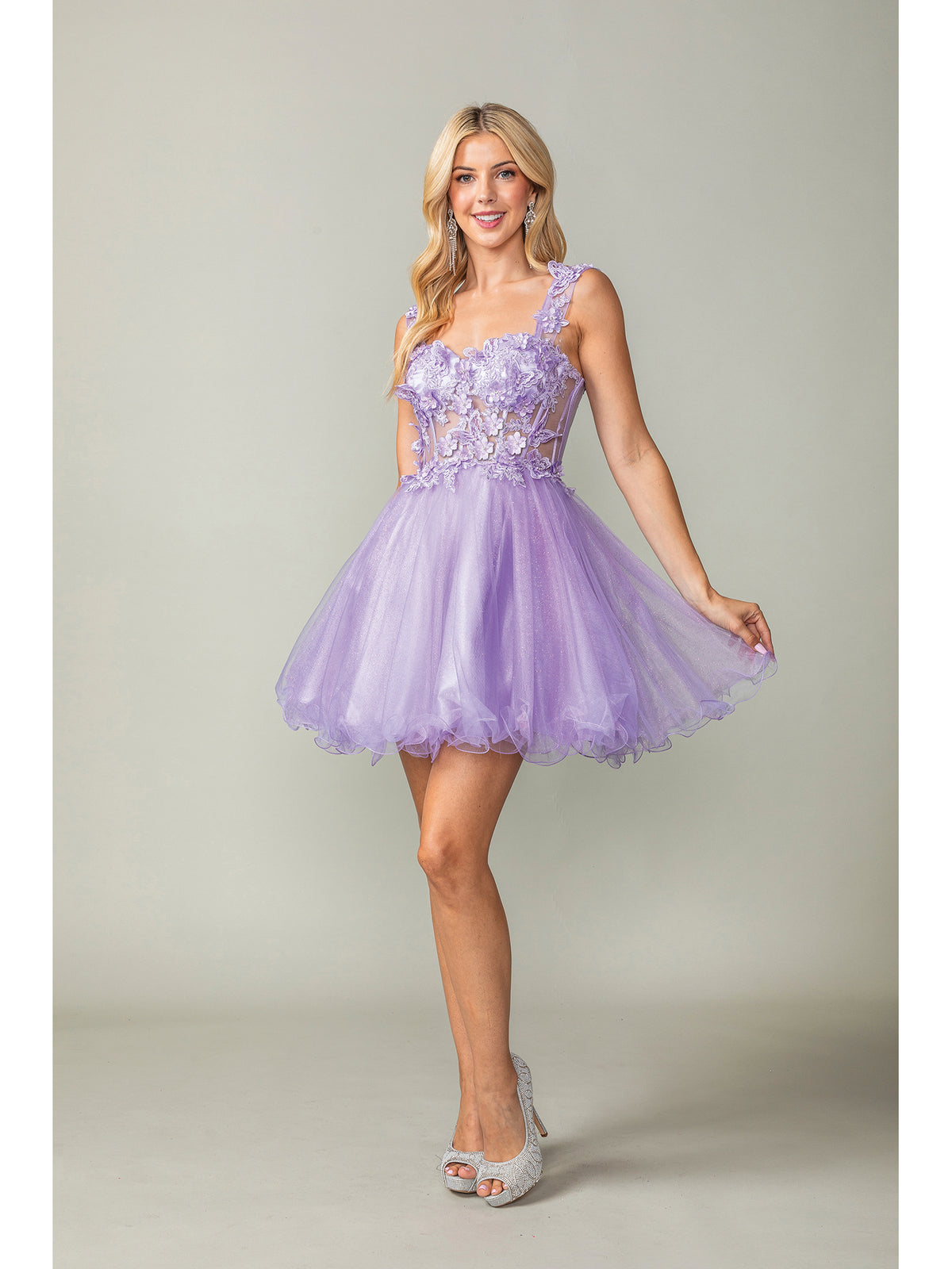 Vestido de Homecoming 3372 - 6
