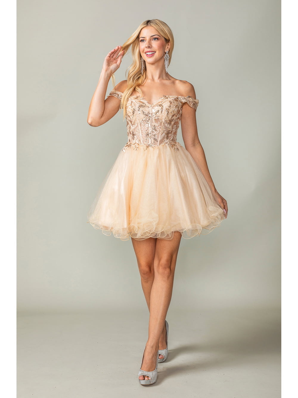 Vestido de Homecoming 3378 - 6