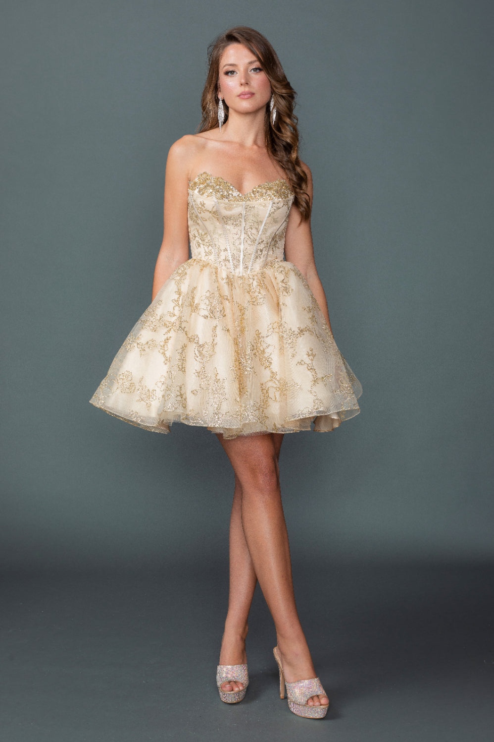 Vestido de Homecoming 3436 - 1