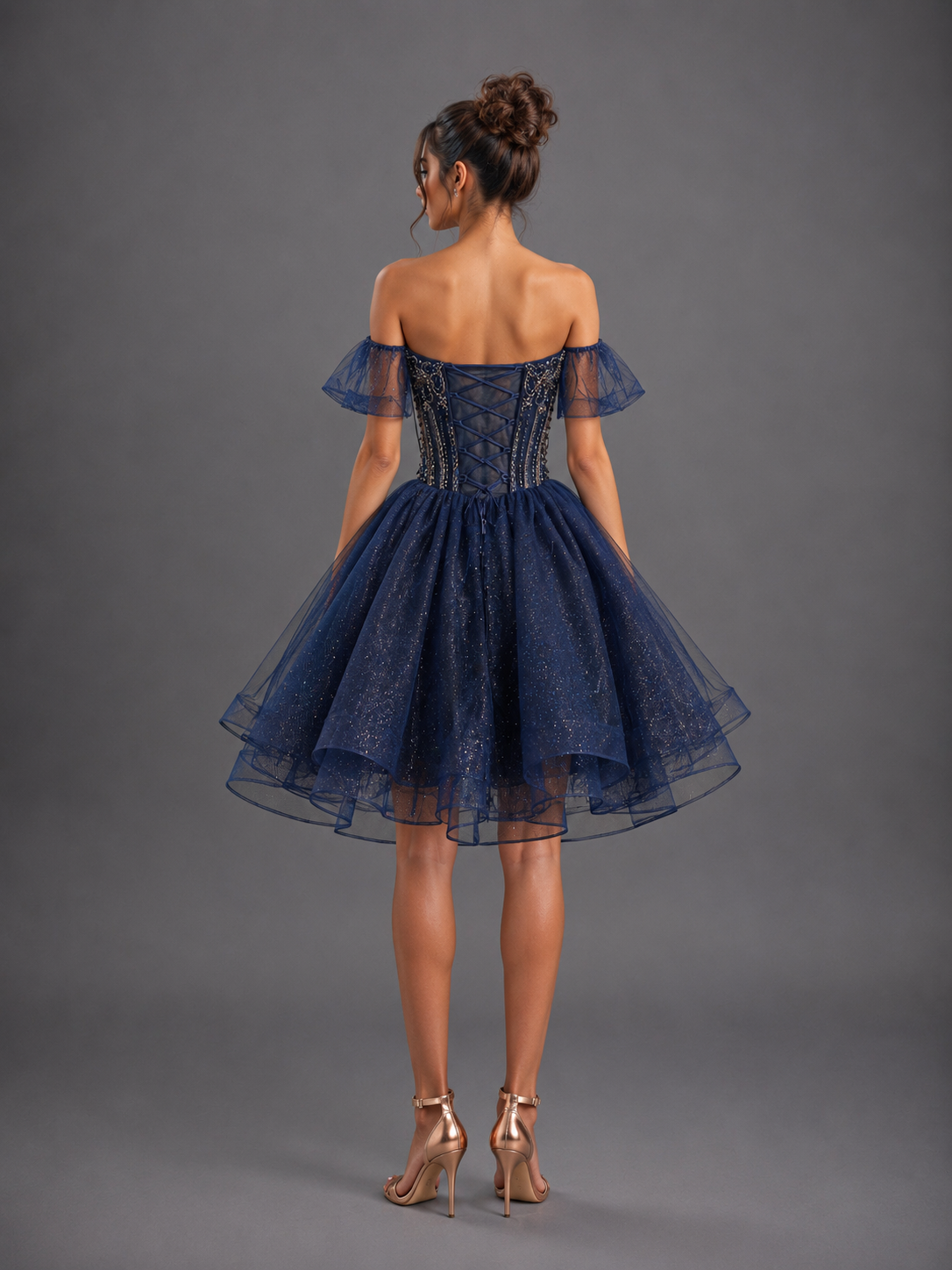 Vestido de Homecoming 3439 - 4