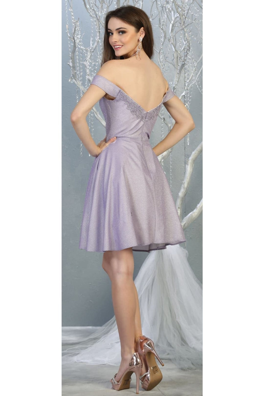 Vestido Corto de Cóctel May Queen MQ1788