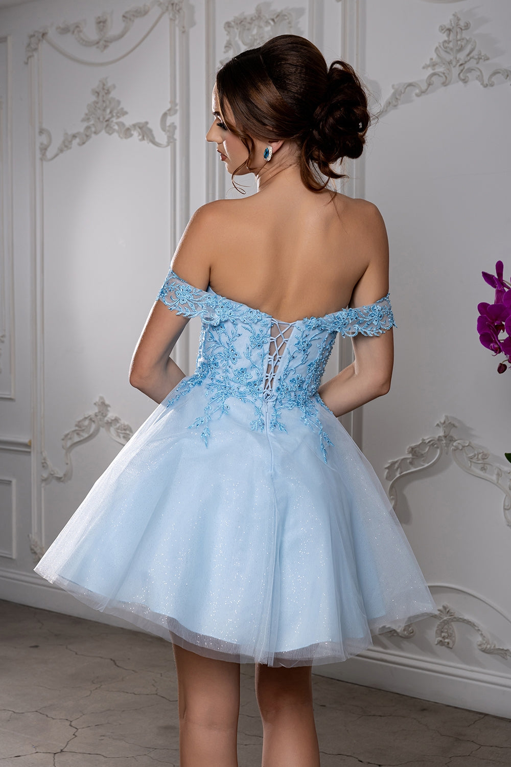 Vestido Corto de Cóctel May Queen MQ2224