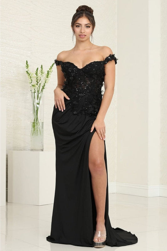 Vestido de Prom Royal Queen RQ8110 - BLACK