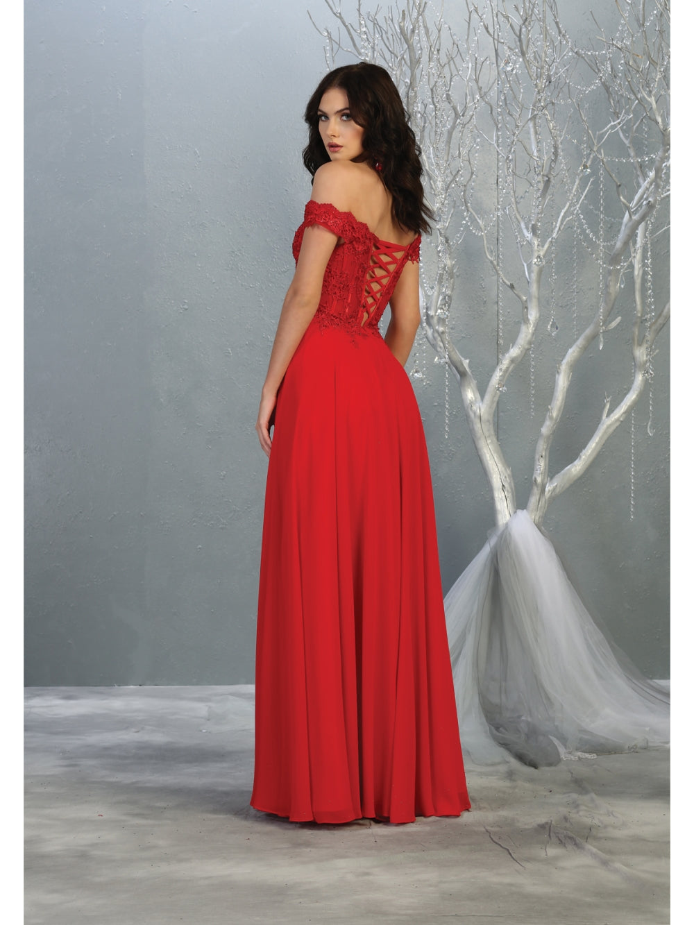 Vestido de Dama de Honor May Queen MQ1714