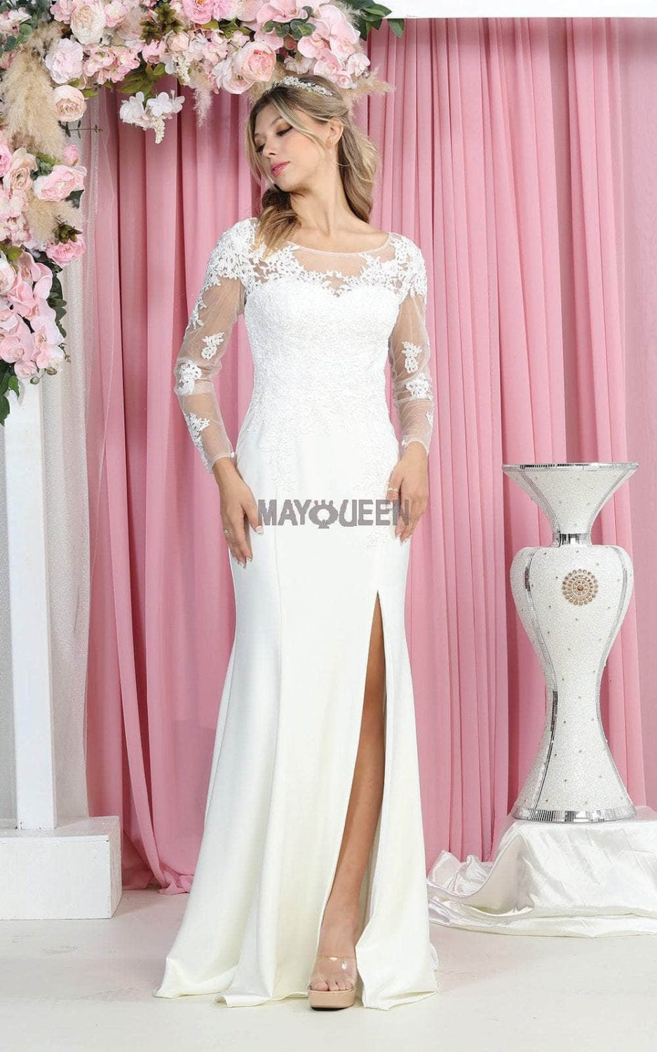 Vestido para Mamá de la Novia Royal Queen RQ7913 - IVORY
