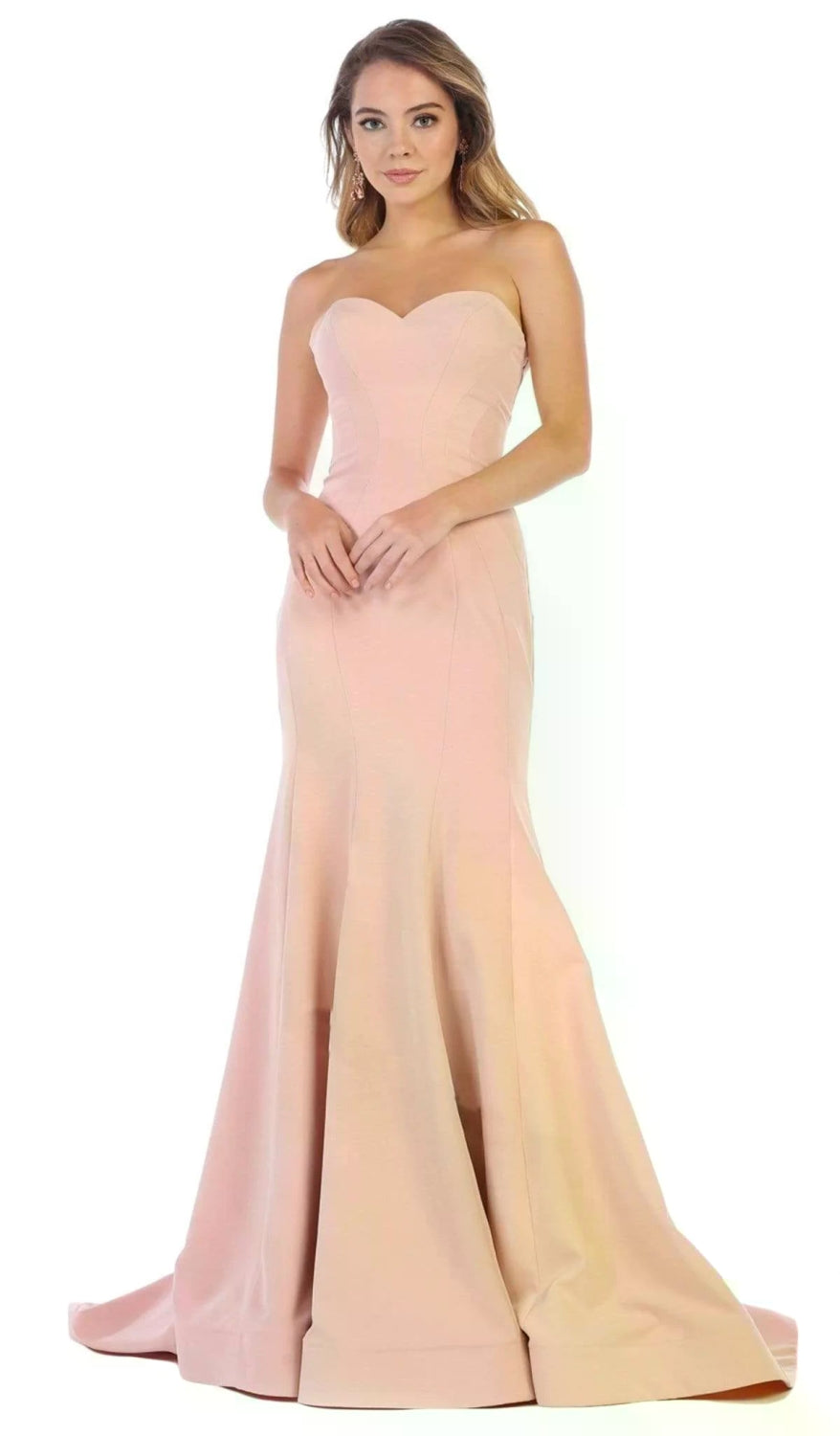 Vestido de Dama de Honor Royal Queen RQ7703 - DUSTY ROSE