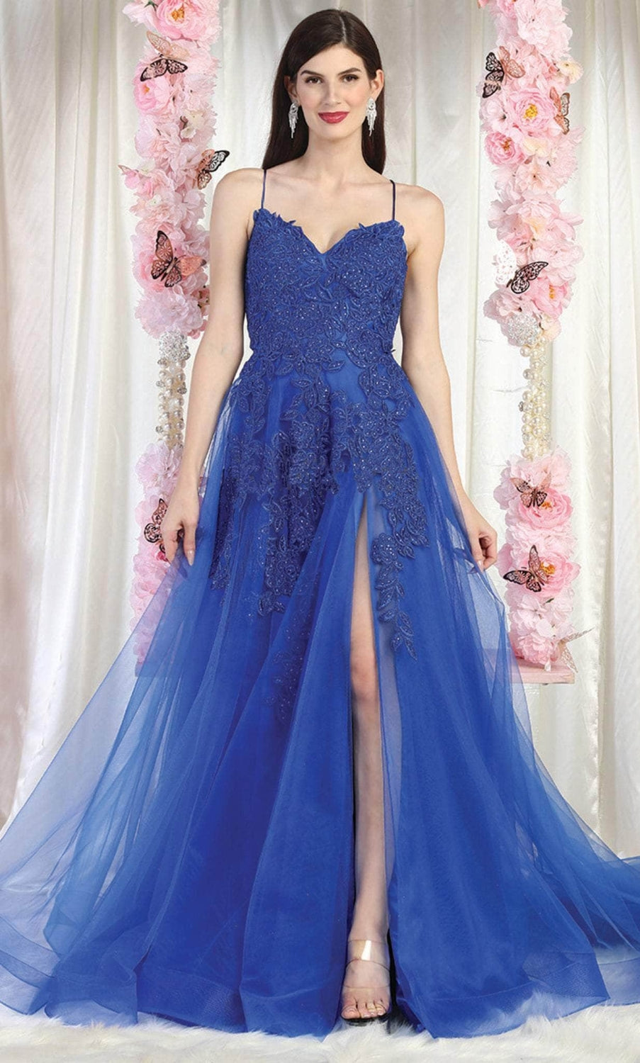 Vestido de Prom May Queen MQ2013 - ROYAL BLUE
