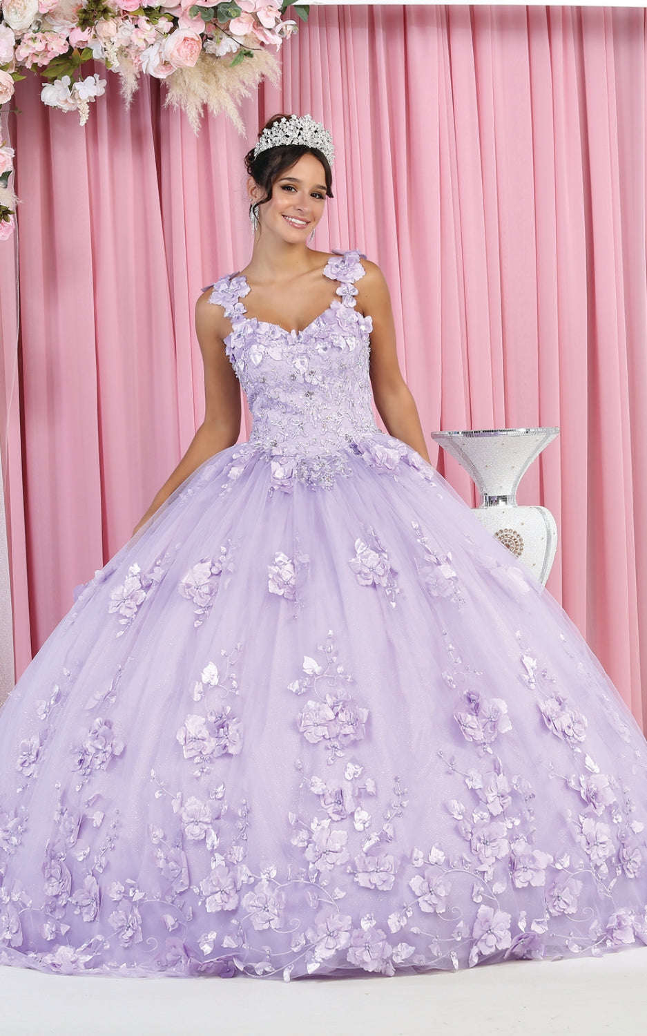 Vestido de XV Años Layla K LK157 - LILAC
