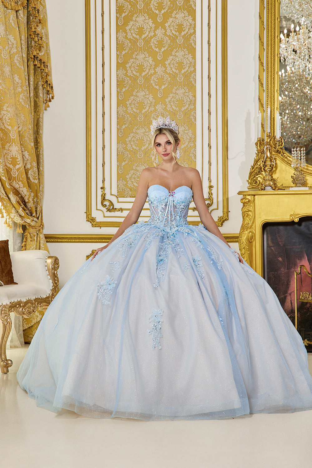 Vestido de XV Años 5058 - 1