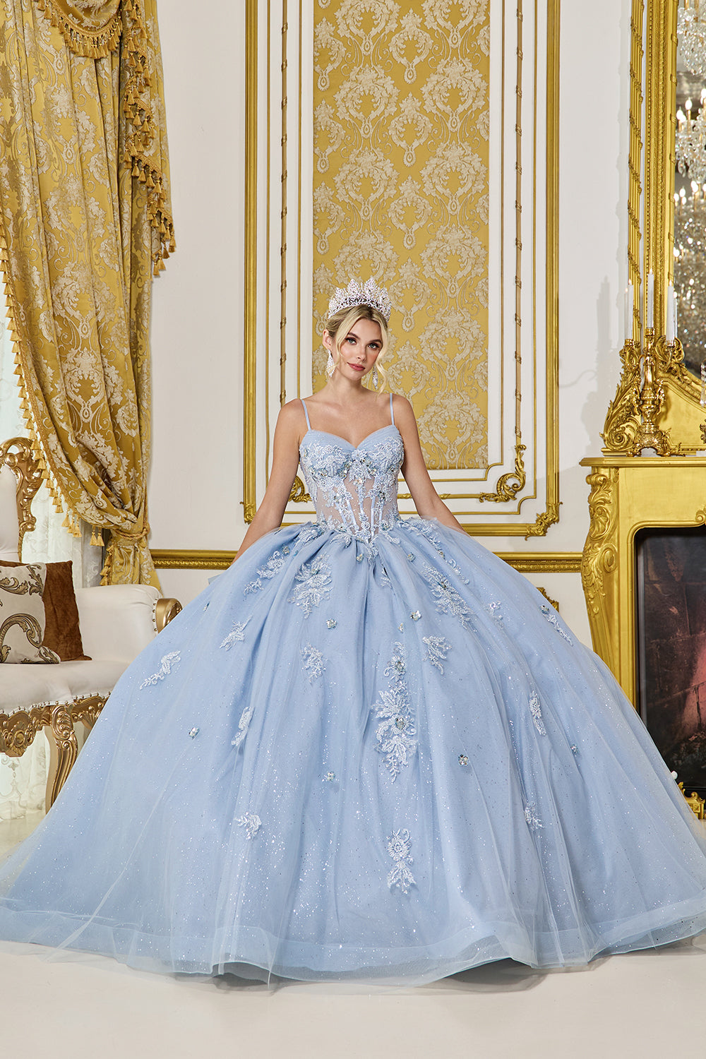 Vestido de XV Años 5073 - 1