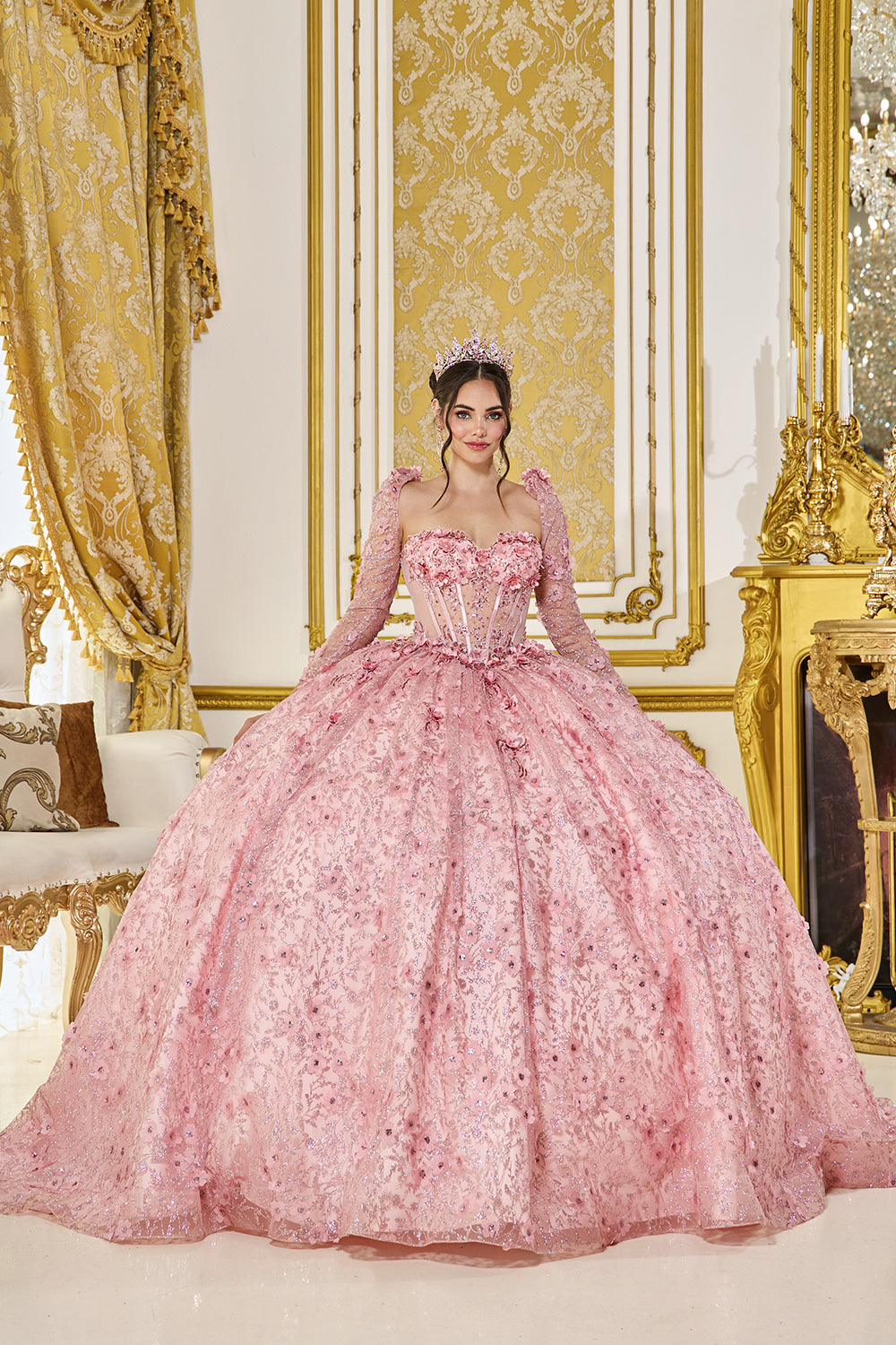 Vestido de XV Años 5077 - 1