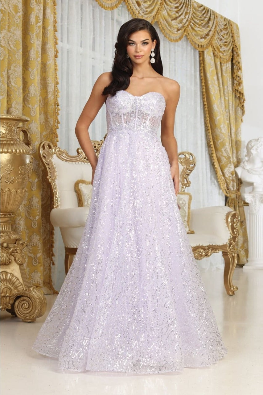 Vestido de Prom Royal Queen RQ8077 - LILAC